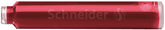 CARTUCHO TINTA ROJO CAJA 6 UDS | 10 UNIDADES | (SCHNEIDER)